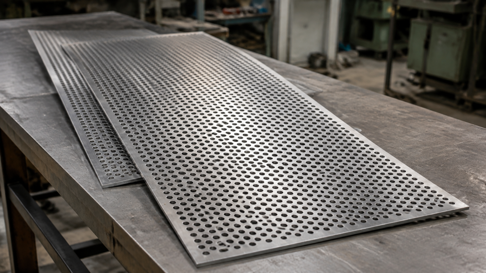 Precision perforated screen by Vishal Engi-Chem (view 2)