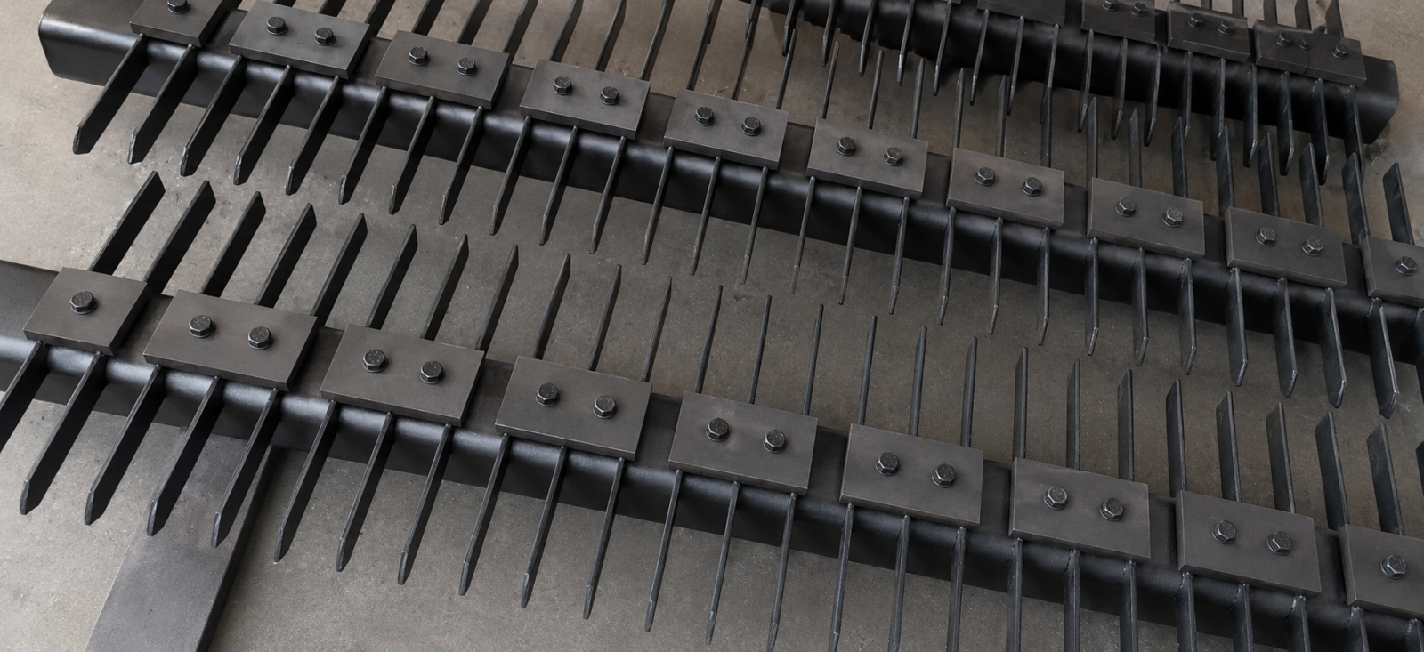 Fabricated rake for a sugar-mill rake carrier by Vishal Engi-Chem (view 2)