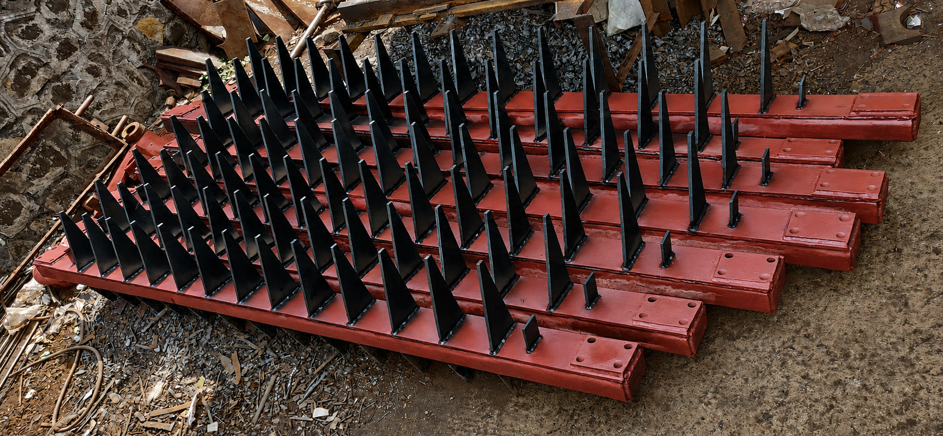 Fabricated rake for a sugar-mill rake carrier by Vishal Engi-Chem (view 7)